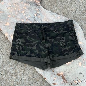 Forever 21 Camo Shorts